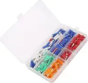 Fdit Fdit Automotive, Portable 5/8/10/16/25AMP 200pcs Kit Assortment with Storage Box for 2-Wheelers for Automobiles