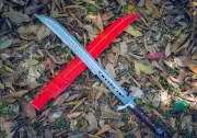 Handmade Carbon Steel 24" Blade Full Tang Sword For Hunting & Camping