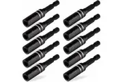 10-Piece Magnetic Socket Extension Drill Holder 1/4" Hex Screwdriver Nut Driver