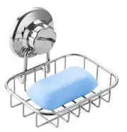 Suction Cup Soap Holder, Soap Dish Saver Tray Bar Soap Sponge Holder for Show...