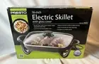 NEW Presto 06852 16" Electric Skillet With Glass Cover