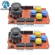 2PCS Gamepads JoyStick Keypad Shield PS2 for Arduino nRF24L01 Nokia 5110 LCD I2C