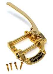 ® B5 Vibrato Tailpiece, String-Thru, Gold