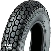 IRC 322310 Inoue Rubber Motorcycle Tire, SP, Front and Rear Wheels, 4.00-8, 4PR, Tube Type (WT) for Motorcycles