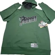 And1 Men’s Baseline Green Black Basketball Hoodie Pullover Size XL New With Tags