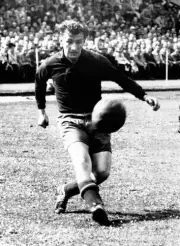 Walter, Fritz Soccer player, FC Kaiserslautern, DMitsion natio- 1953 Old Photo