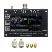 HamGeek Mini1300 0.1-1300MHz HF/VHF/UHF Antenna Analyzer with 4.3" Touch Screen