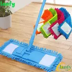 HOUSEHOLD FLAT MOP MICROFIBER DUST CLEANING PAD MOP HEAD FLO