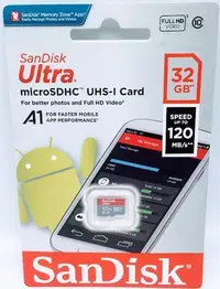 在飛比找Yahoo!奇摩拍賣優惠-Sandisk Ultra microSDHC 32GB 記