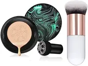 BB and CC Cream Foundation With Air Cushion 20g & White Foundation Brush