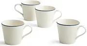 Gordon Ramsay Maze Mug 400ml/13.5oz Denim Line S/4