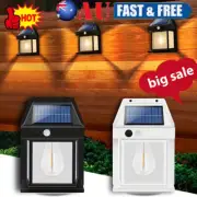 1/2X Solar Tungsten Wall Light Outdoor Wireless Motion Sensor LED Wall Sconce DY