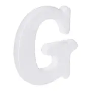 Foam Letters G Letter EPS White Polystyrene Letter Foam 100mm/4 Inch