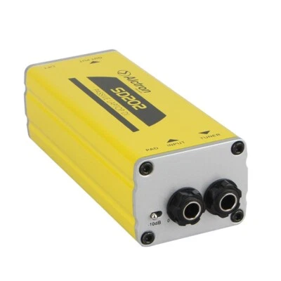 Alctron SD202 Laptop Passive DI Box Direct Box for Electric Guitar Passive Mixer
