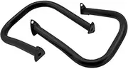 XUXRHMEAN For Indian Chief Dark Horse Roadmaster Springfield 2014-2023 Motorcycle Saddlebag Crash Bar Rear Highway Guard Protection Bumper Highway Crash Bars(Black Crash Bars)