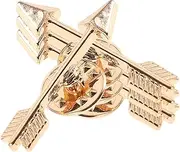[Ipetboom] 4pcs Cute Arrow Brooch for Women Retro Zinc Alloy Jewelry Unique Design for Clothing Sweaters Shawls for Backpacks and Distinctive Style