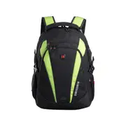 SWISSWIN Swiss waterproof 14" laptop School Travel Backpack - Green