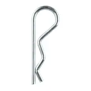 Pinnacle 7/16 x 3/4" Zinc Plated R Clip - 4 Pack