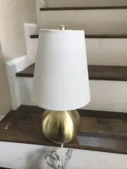 Kate Spade New York Brushed Gold Small Sphere Globe Table Lamp New