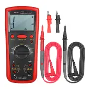 Insulation Resistance Meter Digital Megger Ohmmeter Handheld Insulation Tester 1M Ohm -20G Ohm red