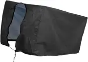 AmazingJul Utility Wagon Cart Cover, Garden Wagon Cover Protective Cover 35" L X 19.7" W X 17.7" H Durable Water Resistant for Outdoor Trolley, Black