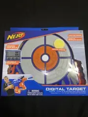 Nerf Elite Digital Target Strike & Score Light Up Sounds New LCD Display
