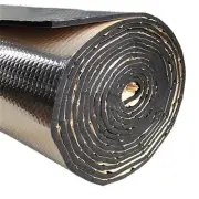 Fireproof Sound Deadener Heat Insulation Mat For Car Hood Engine Bonnet 5mm 1.4m (for: Audi)