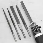 4Pcs Coarse Teeth Pneumatic File Hand Tool Pneumatic Rasp Coarse Teeth Files