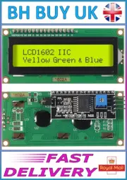 LCD1602 LCD MODULE GREEN & BLUE SCREEN 16x2 CHARACTER DISPLAY IIC I2C ARDUNIO