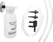 GANAZONO 1Set Automobile Brake Bleeder Kit Brake Bleeder Bottle and Tubes Compact Brake Fluid Bleeder Tool for Easy Air Removal Braking Systems for Brake Pad Changes