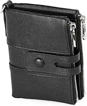 [ROMISBABA] Practical Wallets Women Wallets Small Wallets Coin Wallet Women Small Purse Card Pequeñas Para Mujer Small Purse Wallet for Women Black,Black,12x9cm, Black, 12x9cm