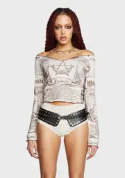 [Widow] A Witch's Brew Cropped Tee