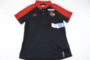 Adidas ClimaLite Shirt Women's Sz Medium Coaches Polo Louisville Cardinals