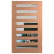 Hume 2040 x 1200 x 40mm Entrance Door SPM Savoy Translucent Glass XS28