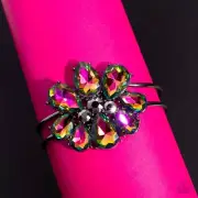 Paparazzi *Dauntless is More* Oil Spill Bracelet