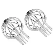 2Pcs Gutter Guard, 3 Inch 304 Stainless Steel Down Pipe Gutter