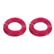 24AWG Gauge Stranded Hook-Up Wire PVC Tinned Copper Wire 30m/100ft Red
