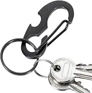 Beer Opener Tool Key Chain | Bottle Opener Beer Opener Tool | Men's Keyrings & Keychains Bear Opener Safe Compact Convenient for Everyday Use