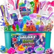 DIY Slime Kit, Galaxy Slime Making Kit for Girls, Butter Slime, Foam Slime, G...