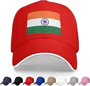 [Generic] National Emblem of India Baseball Cap Indian Trucker Dad Hat for Men Women Outdoor Sport Running