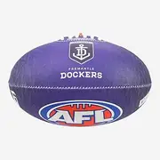 Fremantle Freo AFL Footy Aura Synthetic Football Size 3