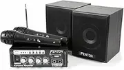 Fenton AV380BT Home Karaoke Party Speaker Set with Bluetooth & 2X Microphone