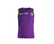 Melbourne Storm NRL 2020 Players ISC Purple Training Singlet Sizes S-5XL!