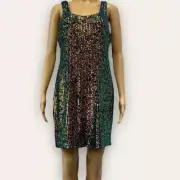 Top Shop Sequin Cocktail Dress Sz 10