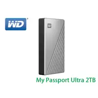 在飛比找蝦皮購物優惠-附發票 WD My Passport Ultra 2T 2T