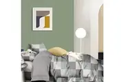 Ardor Bradley Quilt Sheet Cover Set Cotton Home Room Bedding w Pillowcase