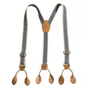Stylish Buttons Suspenders Versatiles Elastic Suspenders Multifuction Suspenders