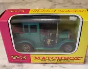 Matchbox Models of Yesteryear Y-3 1910 Benz Limousine NIB