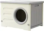Dog Bed House for Cats Puppy Dog Kennel Shelter Portable Dog Sleeping Bed Kitten House Warm Nest Pet Shelter Winter Cats Bed, Rectangular