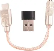 Ysyaxsyt Type-C to 3.5 Jack ALC5686 Chip HiFi Digital Audio Decoding Sound Card Earphone Audio Cable(USB Header)